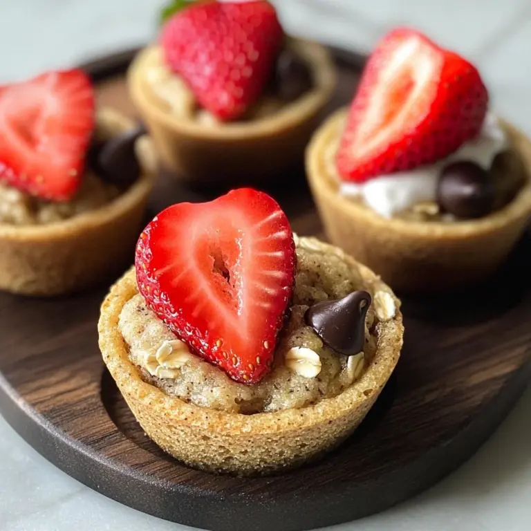 Strawberry Banana Oatmeal Muffins
