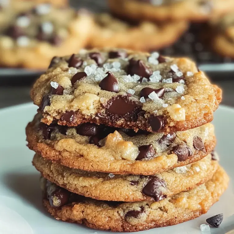 Ultra Thick and Chewy Chocolate Chip Cookies